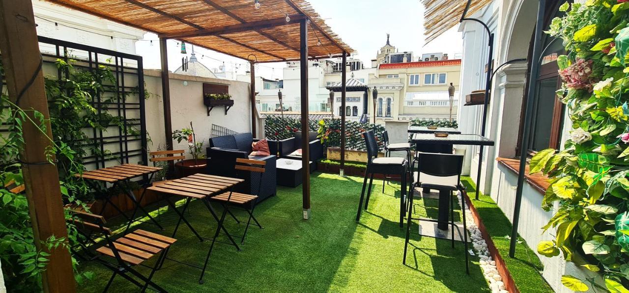 Green Hostel Madrid Gran Via Eksteriør billede